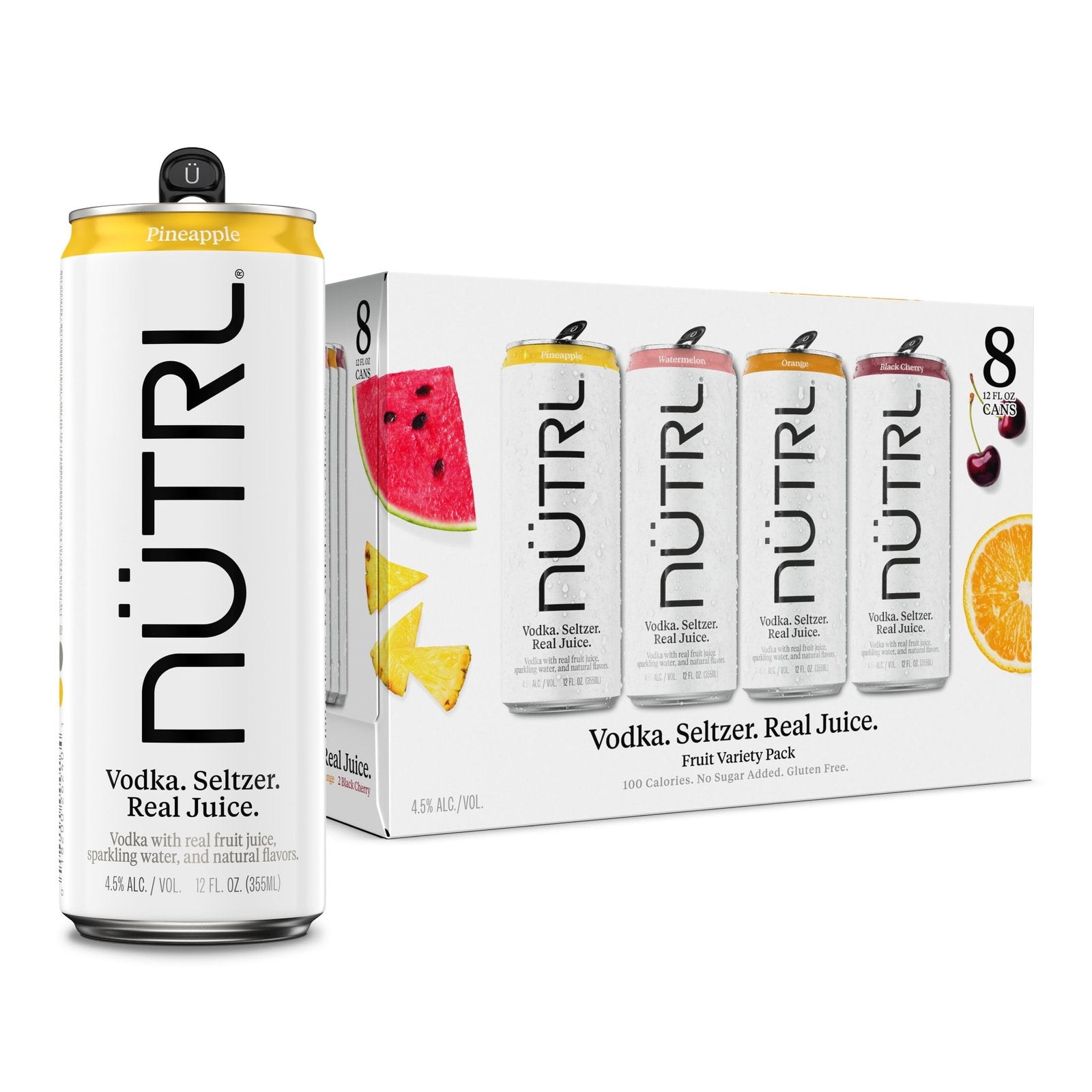 Nutrl Vodka Soda V.Pk Of 8